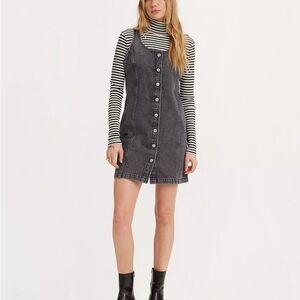 Levi's Black Denim Dress